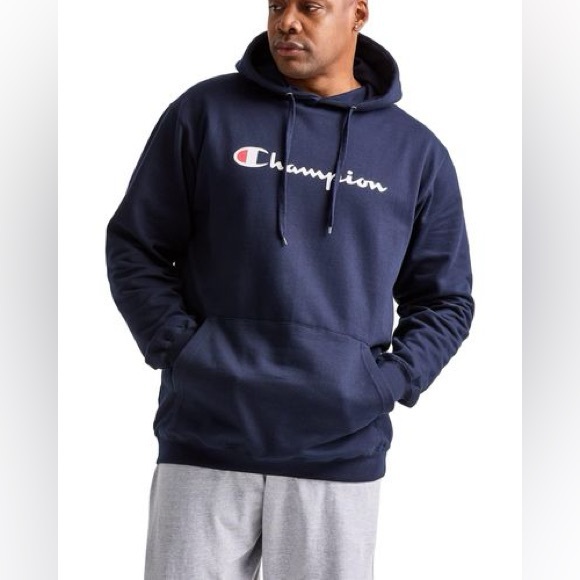Champion Other - Champion Men’s Navey Pullover Hoodie Size Large